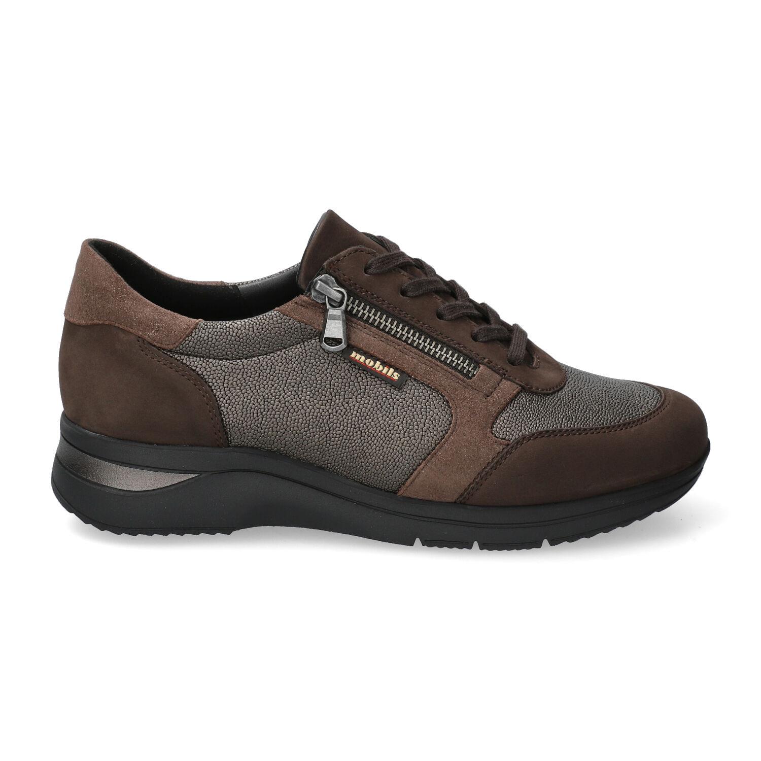 lacets femme modèle Millena chene fonce - Mephisto